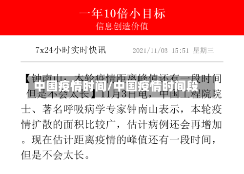中国疫情时间/中国疫情时间段-第3张图片