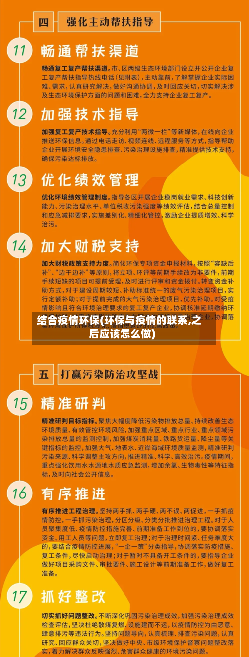 结合疫情环保(环保与疫情的联系,之后应该怎么做)-第1张图片