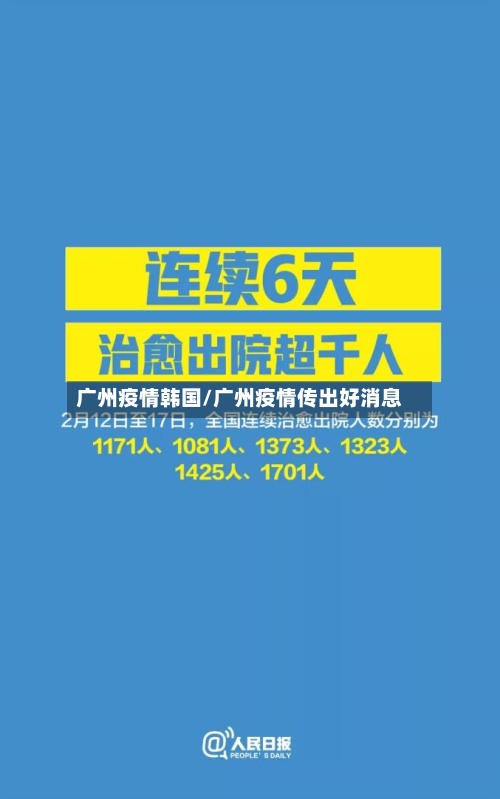 广州疫情韩国/广州疫情传出好消息-第1张图片