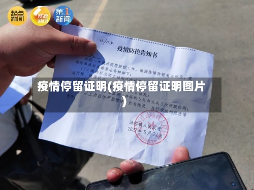 疫情停留证明(疫情停留证明图片)-第1张图片