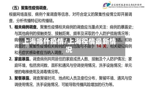 上海喀什疫情/上海役情最新情况-第3张图片