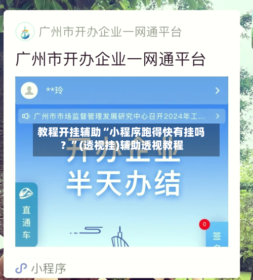 教程开挂辅助“小程序跑得快有挂吗？	”(透视挂)辅助透视教程-第1张图片