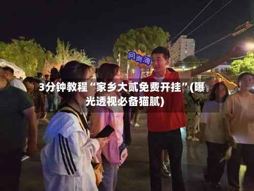 3分钟教程“家乡大贰免费开挂”(曝光透视必备猫腻)-第2张图片