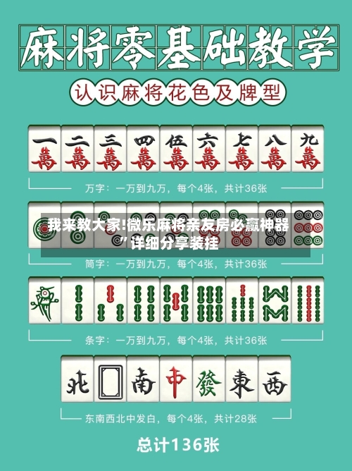 我来教大家!微乐麻将亲友房必赢神器	”详细分享装挂-第1张图片