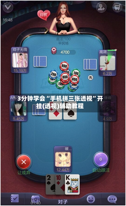 3分钟学会“手机拼三张透视”开挂(透视)辅助教程-第2张图片