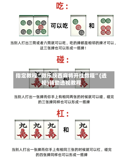 指定教程“微乐陕西麻将开挂教程	”(透视)辅助透视教程-第1张图片