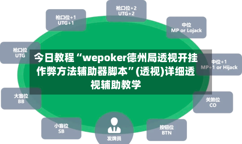 今日教程“wepoker德州局透视开挂作弊方法辅助器脚本”(透视)详细透视辅助教学-第2张图片