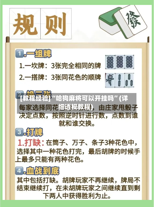 [教程经验]“哈狗麻将可以开挂吗	”(详细透视教程)-第1张图片