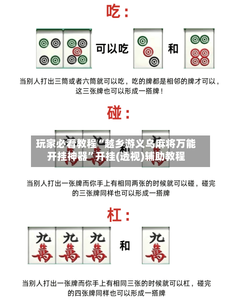 玩家必看教程“越乡游义乌麻将万能开挂神器	”开挂(透视)辅助教程-第1张图片