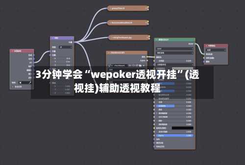 3分钟学会“wepoker透视开挂”(透视挂)辅助透视教程-第2张图片