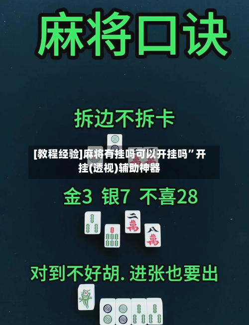 [教程经验]麻将有挂吗可以开挂吗”开挂(透视)辅助神器-第2张图片