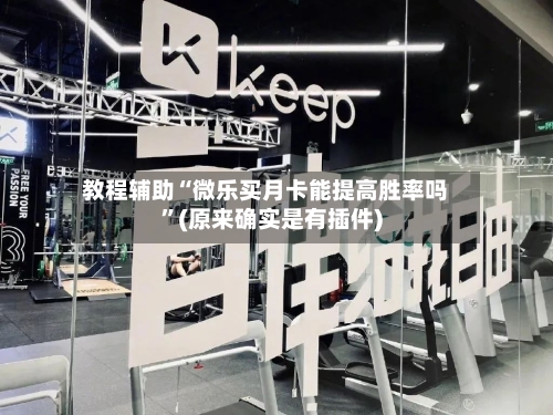 教程辅助“微乐买月卡能提高胜率吗	”(原来确实是有插件)-第2张图片