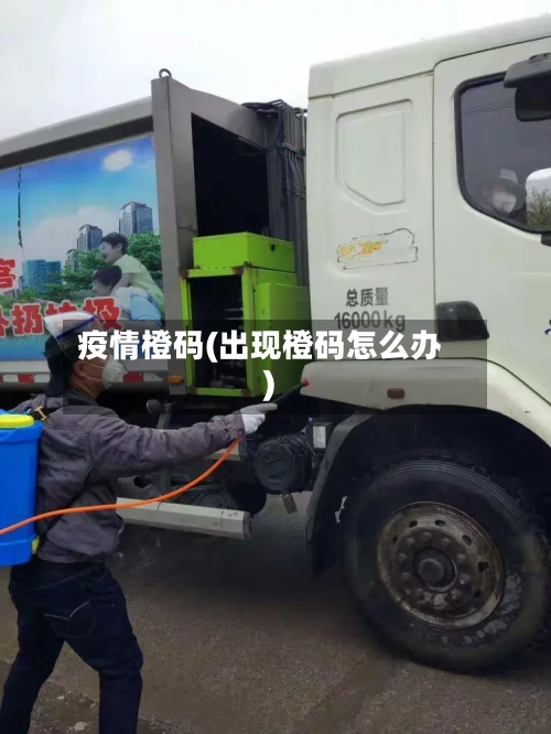 疫情橙码(出现橙码怎么办)-第1张图片