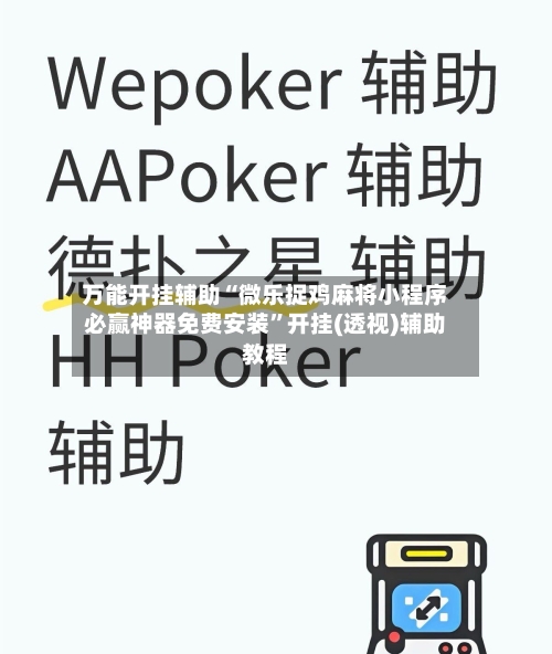 万能开挂辅助“微乐捉鸡麻将小程序必赢神器免费安装	”开挂(透视)辅助教程-第2张图片