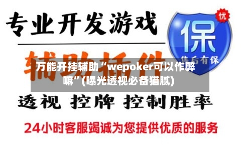 万能开挂辅助“wepoker可以作弊嘛”(曝光透视必备猫腻)-第1张图片