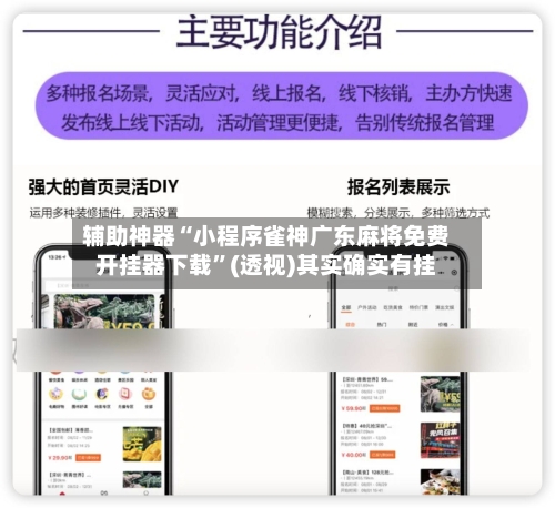 辅助神器“小程序雀神广东麻将免费开挂器下载”(透视)其实确实有挂-第2张图片