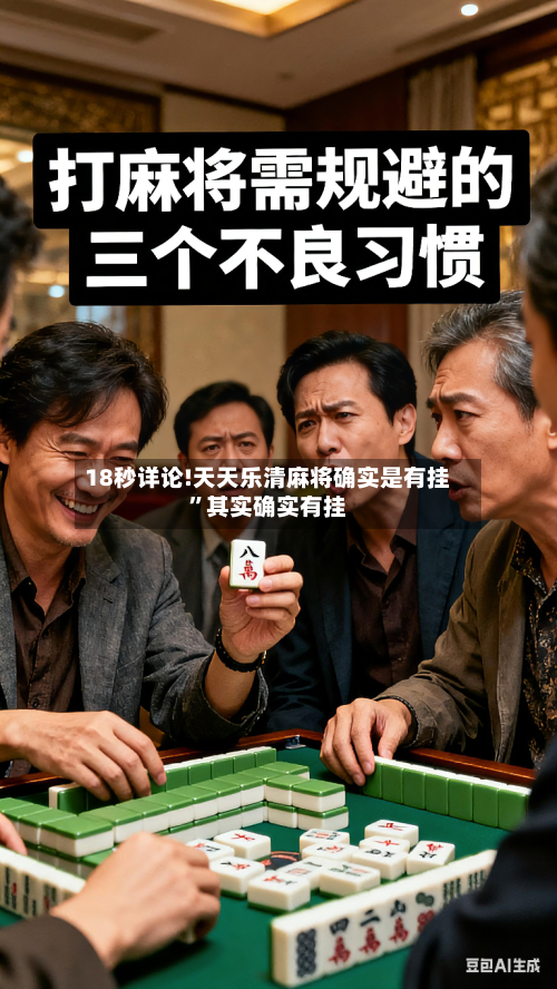 18秒详论!天天乐清麻将确实是有挂”其实确实有挂-第3张图片