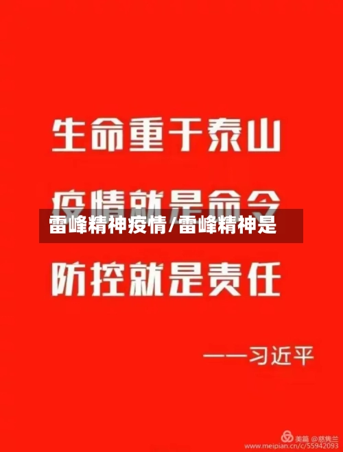 雷峰精神疫情/雷峰精神是-第3张图片