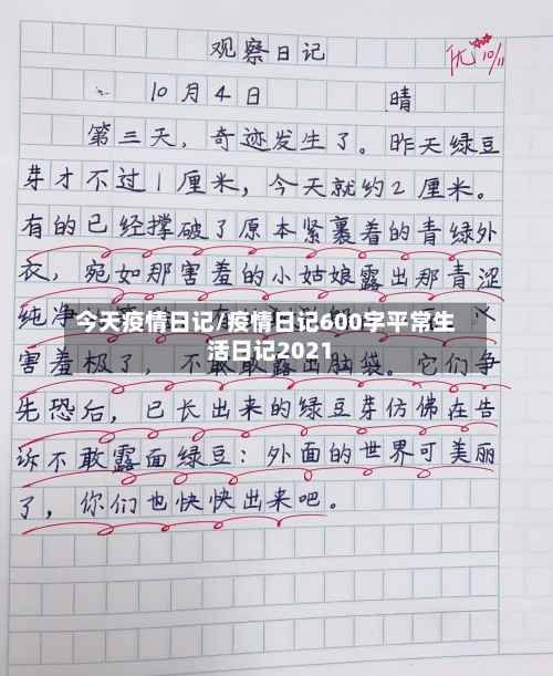 今天疫情日记/疫情日记600字平常生活日记2021-第2张图片