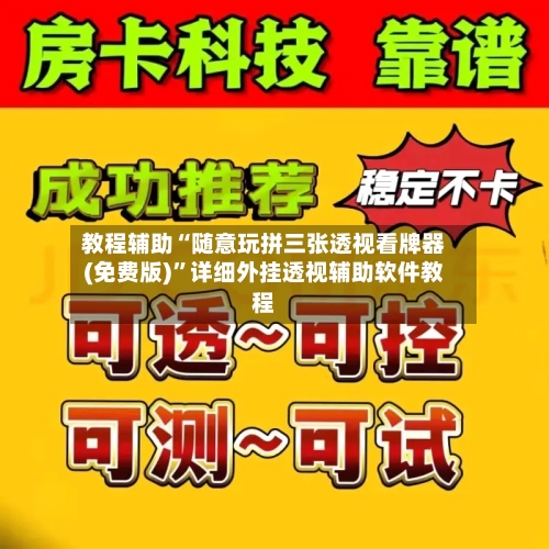 教程辅助“随意玩拼三张透视看牌器(免费版)”详细外挂透视辅助软件教程-第3张图片