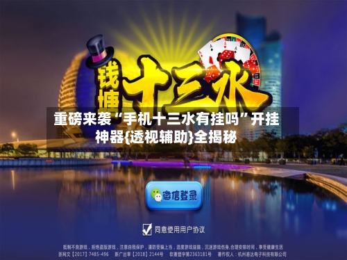 重磅来袭“手机十三水有挂吗”开挂神器{透视辅助}全揭秘-第1张图片