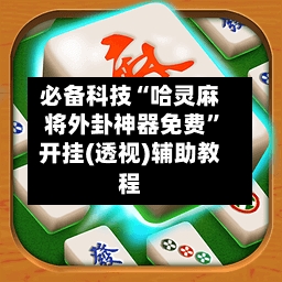 必备科技“哈灵麻将外卦神器免费”开挂(透视)辅助教程-第1张图片