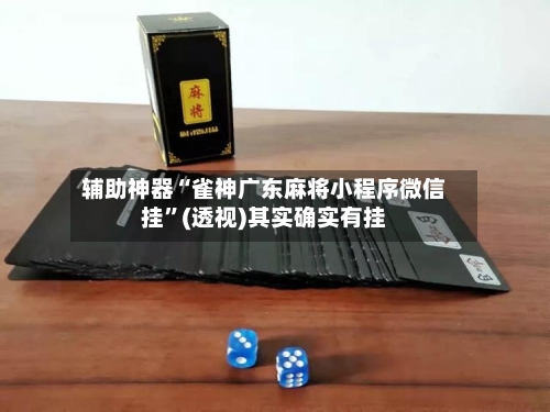 辅助神器“雀神广东麻将小程序微信挂”(透视)其实确实有挂-第1张图片