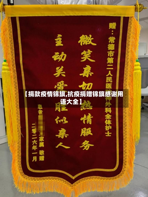 【捐款疫情锦旗,抗疫捐赠锦旗感谢用语大全】-第1张图片