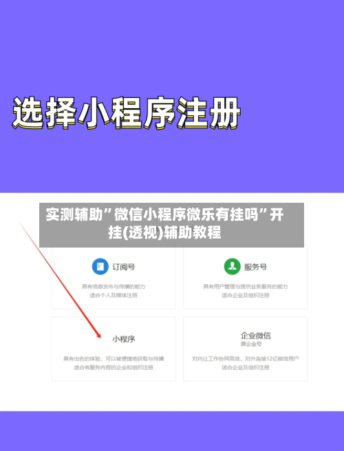 实测辅助”微信小程序微乐有挂吗”开挂(透视)辅助教程-第2张图片