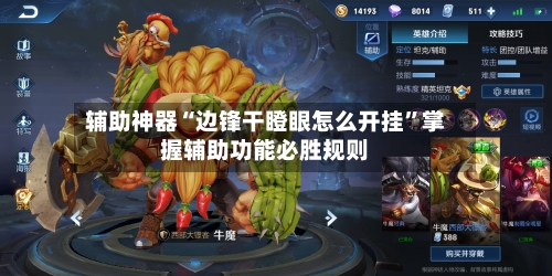 辅助神器“边锋干瞪眼怎么开挂”掌握辅助功能必胜规则-第2张图片