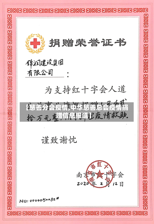 【慈善分会疫情,中华慈善总会疫情捐赠信息报道】-第2张图片