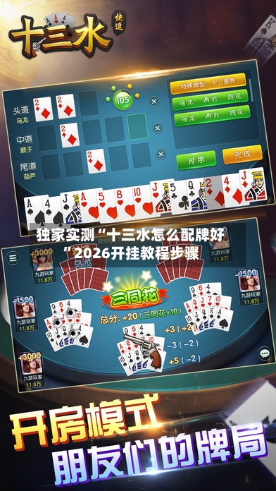 独家实测“十三水怎么配牌好”2026开挂教程步骤-第1张图片