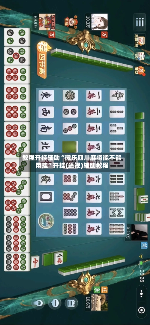 教程开挂辅助“微乐四川麻将能不能用挂	”开挂(透视)辅助教程-第1张图片