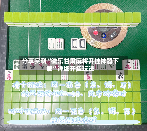 分享实测“微乐甘肃麻将开挂神器下载	”详细开挂玩法-第1张图片