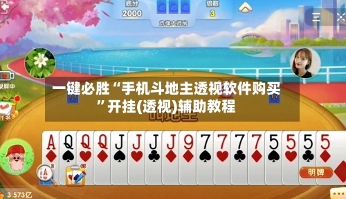 一键必胜“手机斗地主透视软件购买”开挂(透视)辅助教程-第2张图片