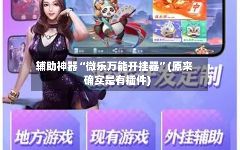 辅助神器“微乐万能开挂器”(原来确实是有插件)-第3张图片