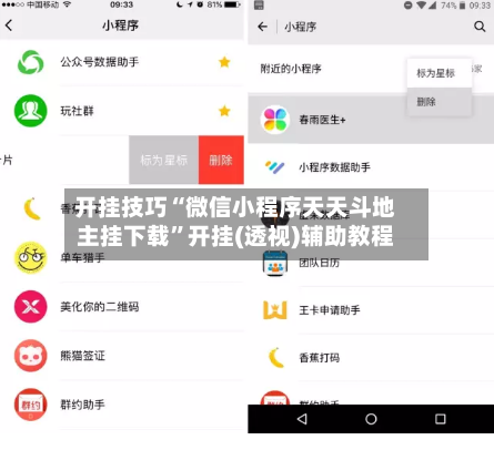 开挂技巧“微信小程序天天斗地主挂下载”开挂(透视)辅助教程-第1张图片