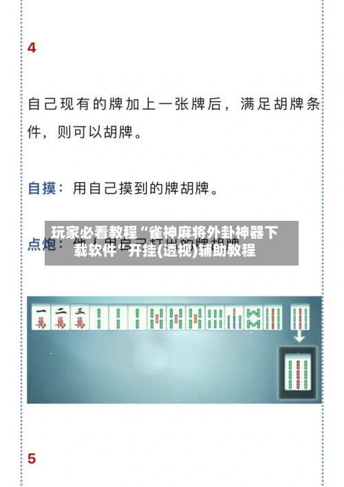 玩家必看教程“雀神麻将外卦神器下载软件”开挂(透视)辅助教程-第2张图片