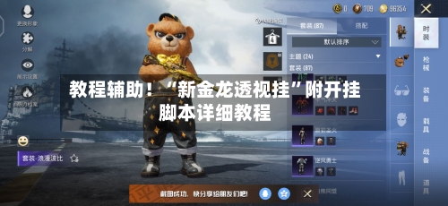 教程辅助！“新金龙透视挂”附开挂脚本详细教程-第2张图片