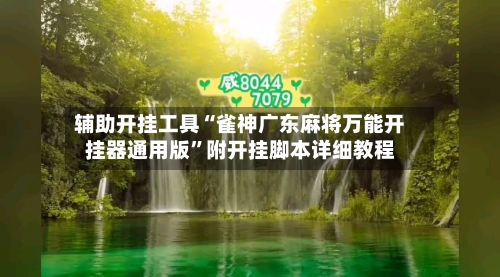辅助开挂工具“雀神广东麻将万能开挂器通用版	”附开挂脚本详细教程-第2张图片
