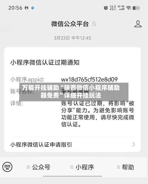万能开挂辅助“陕西微信小程序辅助器免费”详细开挂玩法-第1张图片