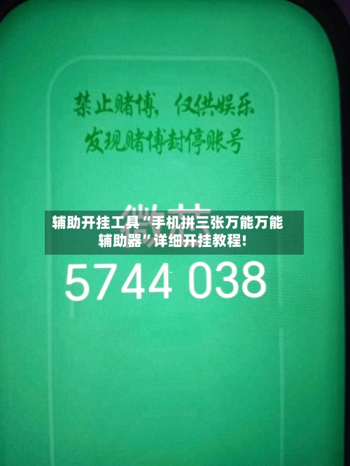 辅助开挂工具“手机拼三张万能万能辅助器”详细开挂教程!-第2张图片