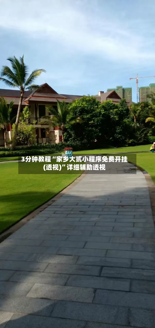 3分钟教程“家乡大贰小程序免费开挂(透视)”详细辅助透视-第1张图片