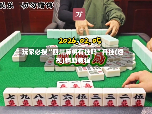 玩家必搜“四川麻将有挂吗”开挂(透视)辅助教程-第3张图片