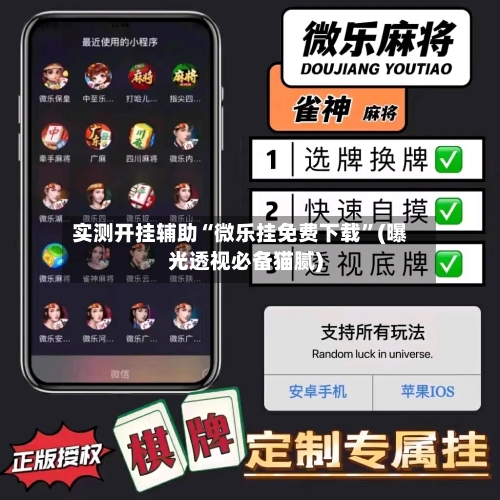 实测开挂辅助“微乐挂免费下载”(曝光透视必备猫腻)-第1张图片