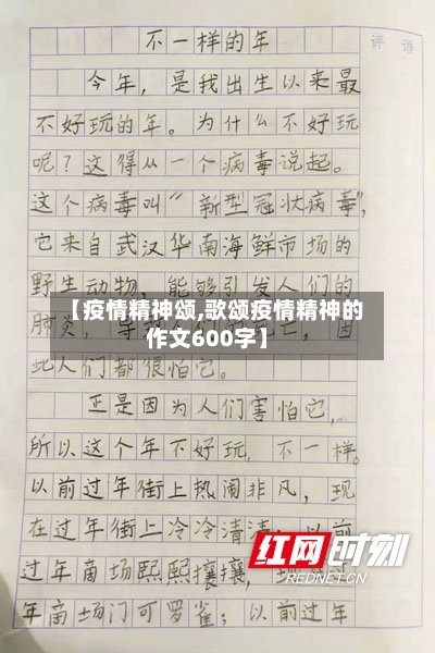 【疫情精神颂,歌颂疫情精神的作文600字】-第1张图片