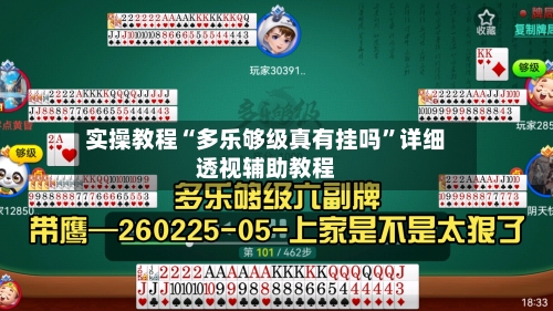 实操教程“多乐够级真有挂吗”详细透视辅助教程-第3张图片