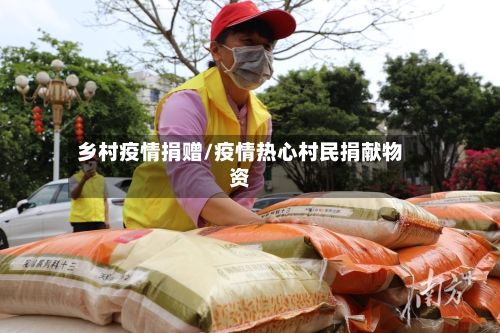 乡村疫情捐赠/疫情热心村民捐献物资-第3张图片