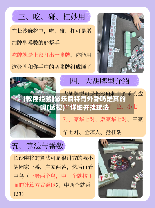 [教程经验]微乐麻将有外卦吗是真的吗(透视)	”详细开挂玩法-第1张图片