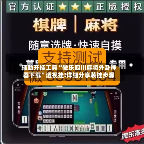 辅助开挂工具“微乐四川麻将外卦神器下载	”透视挂!详细分享装挂步骤-第3张图片